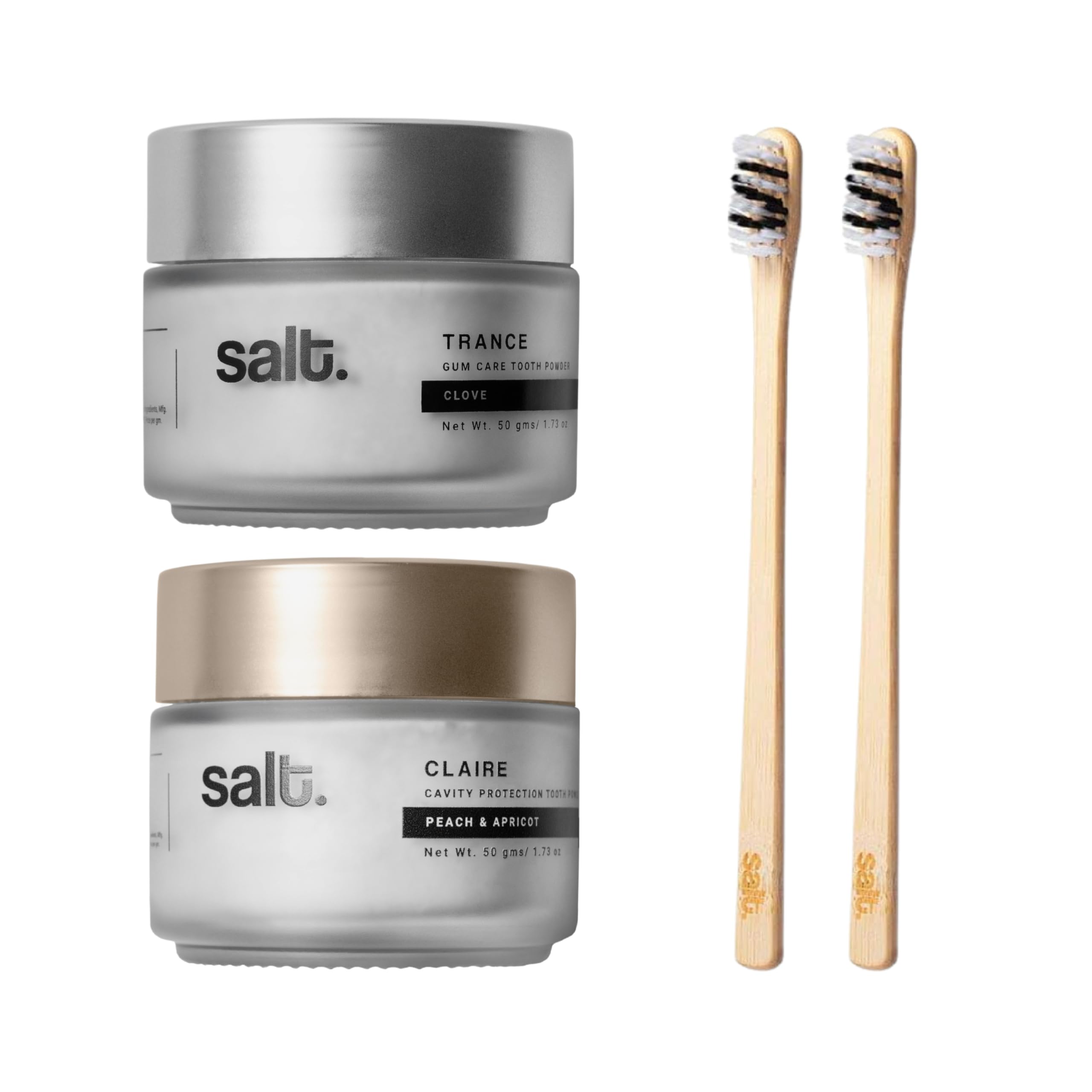 Buy Salt. Oral Care Claire Day & Trance Night Tooth Powder Combo